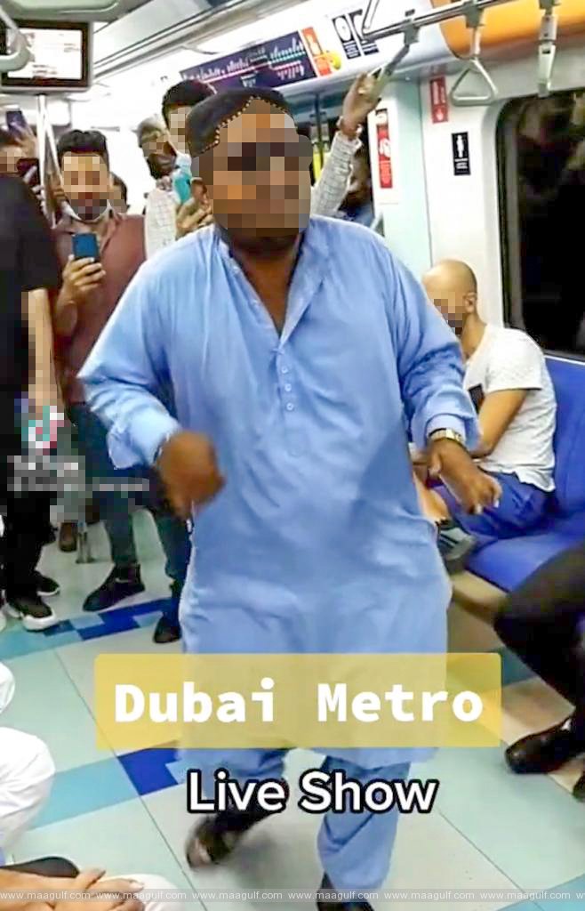 Dubai Transport Security arrests Asian for Committing an Indecent Act Publicly